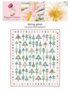 Starry Pines - A fat quarter friendly quilt pattern - 72" x 82" - QuiltingJoyPDX