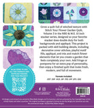 Stitch Your Flower Garden Quilt – Machine Embroidery Pattern, RBD & ME Vol. 3 (Riley Blake) - QuiltingJoyPDX