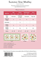 Summer Star Medley Quilt Pattern - QuiltingJoyPDX