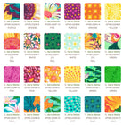 Sunflower Sonata Fat Quarter Bundle by Lola and Bek for Robert Kaufman: 24 Fabric Quarters - QuiltingJoyPDX