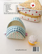 Sweet Slice Pouches Sewing Pattern by Minki Kim - QuiltingJoyPDX