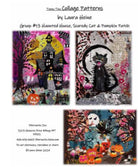Teeny Tiny Collage Quilt Patterns 13 by Laura Heine - Halloween Group - QuiltingJoyPDX