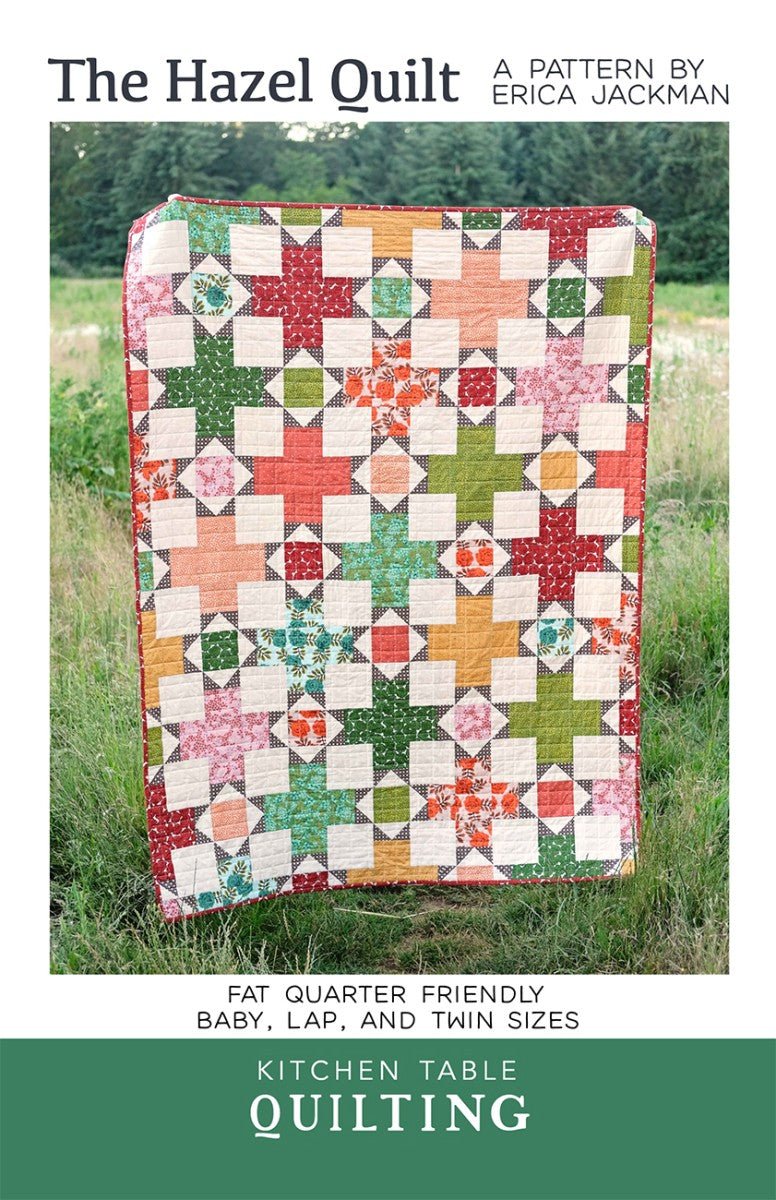 The Hazel Quilt Pattern - QuiltingJoyPDX