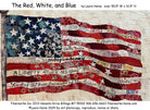 The Red, White, and Blue Quilt Pattern by Laura Heine - Finished size approximately 50.5" w x 31.5" h - QuiltingJoyPDX