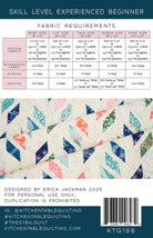 The Sybil Quilt Pattern by Erica Jackman From Kitchen Table Quilting, includes 5 sizes - QuiltingJoyPDX