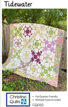 Tidewater Quilt Pattern: Fat Quarter Friendly, 4 Sizes (Creative Grids Cat's Cradle Tool) - QuiltingJoyPDX