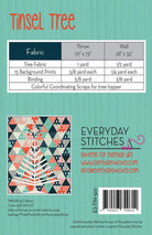 Tinsel Tree - QuiltingJoyPDX