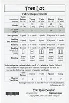 Tree Lot Quilt Pattern by Daniela Stout: 2.5" Strips, 5 Sizes - QuiltingJoyPDX