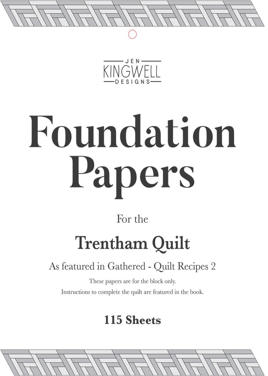 Trentham Quilt Kit from Gathered Lollies by Jen Kingwell Designs - 66" x 72" - QuiltingJoyPDX