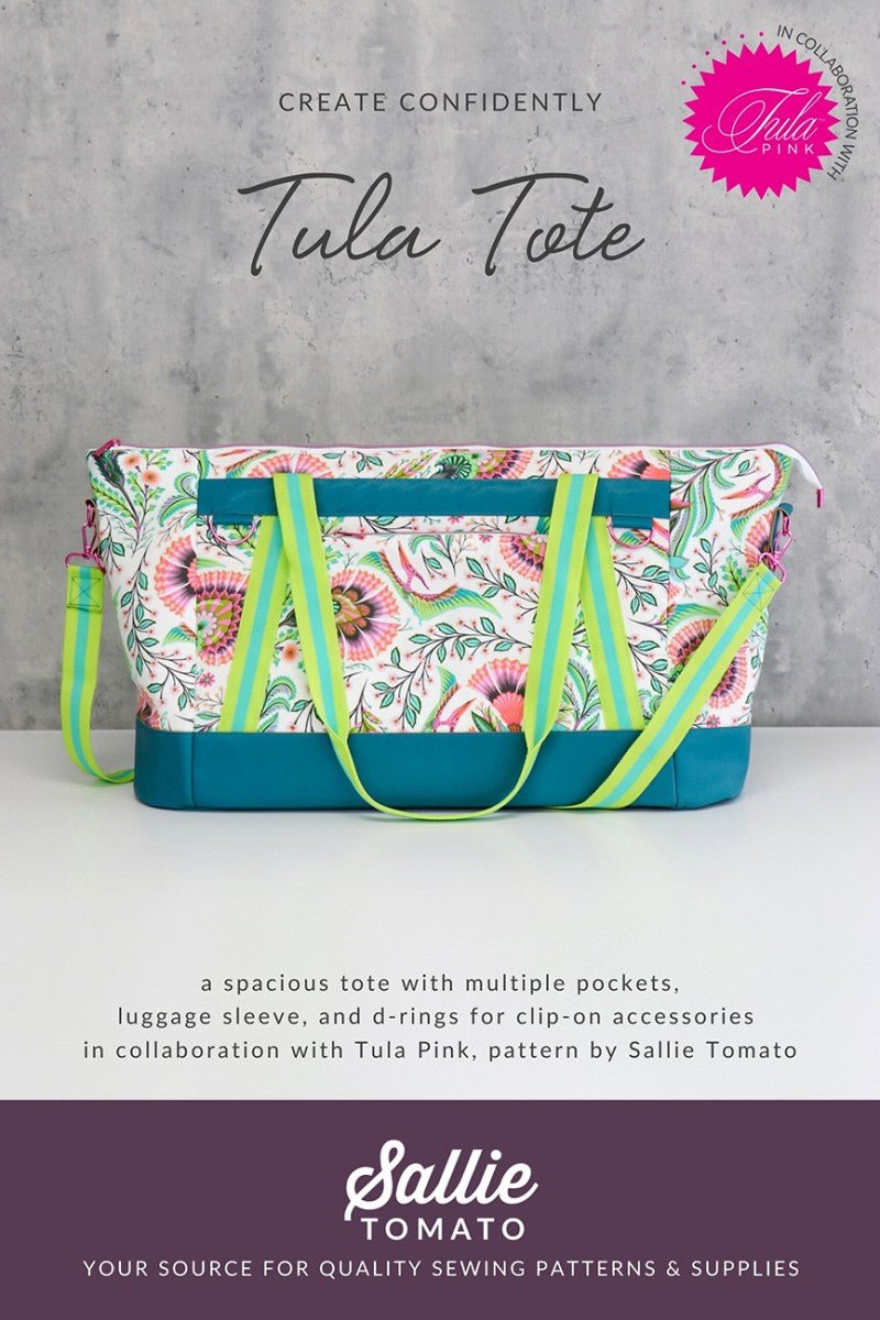 Tula Tote Pattern - QuiltingJoyPDX