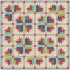 Tulip Trails Quilt Kit featuring Tilbury Garden by Crystal Manning for Moda - coming March 2027 - QuiltingJoyPDX