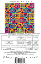 Twinkle Twinkle Quilt Pattern - QuiltingJoyPDX