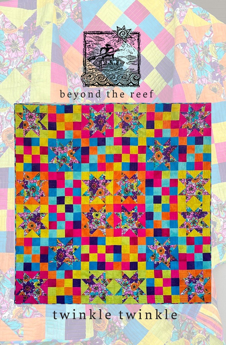 Twinkle Twinkle Quilt Pattern - QuiltingJoyPDX