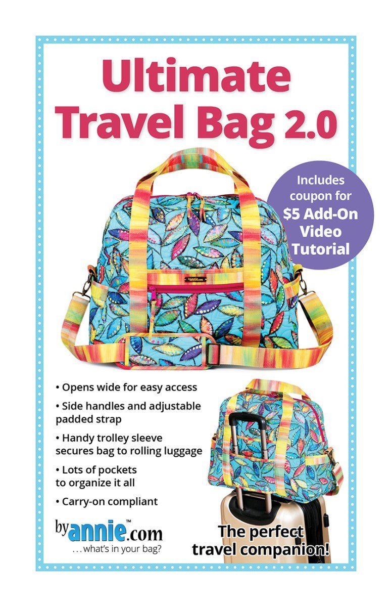 Ultimate Travel 2.0 - QuiltingJoyPDX