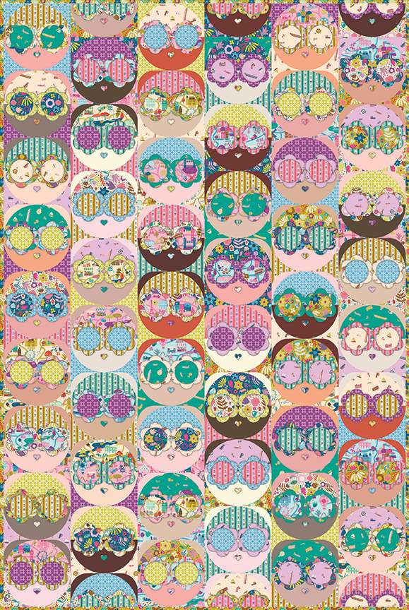 Vantage Point Quilt Pattern by Bluebird Patterns for Riley Blake Designs - QuiltingJoyPDX