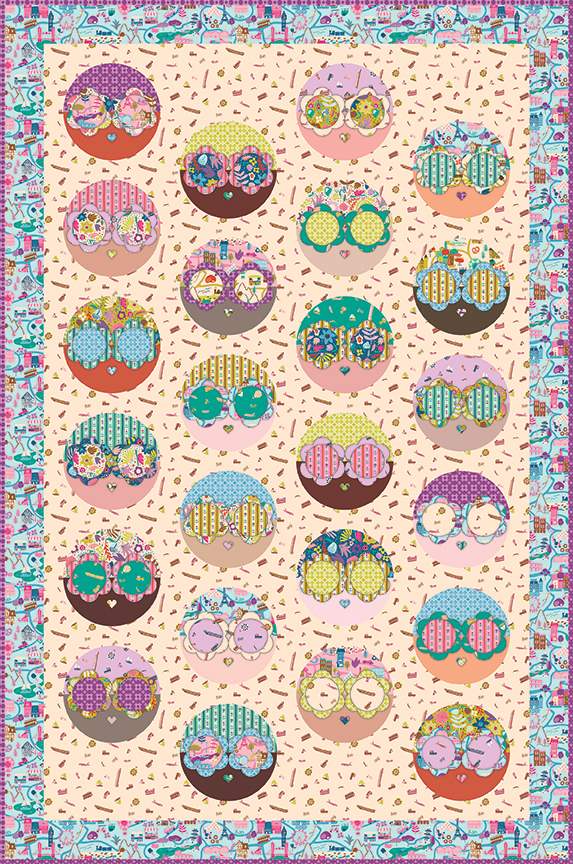 Vantage Point Quilt Pattern by Bluebird Patterns for Riley Blake Designs - QuiltingJoyPDX