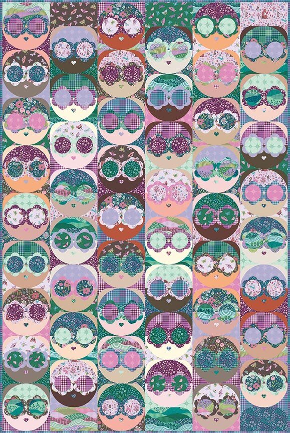 Vantage Point Quilt Pattern by Bluebird Patterns for Riley Blake Designs - QuiltingJoyPDX