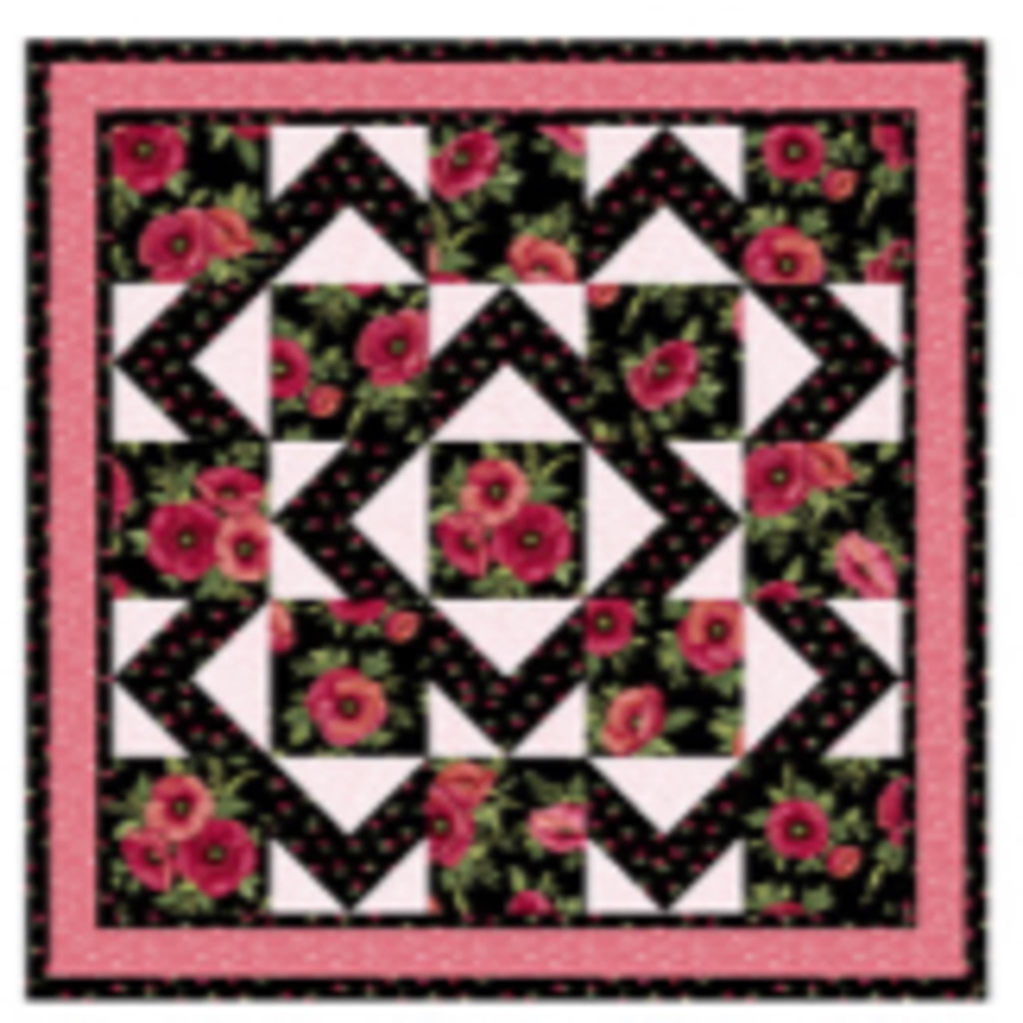 Walk About Quilt - by Ann Lauer - 4 sizes include - pattern only - QuiltingJoyPDX
