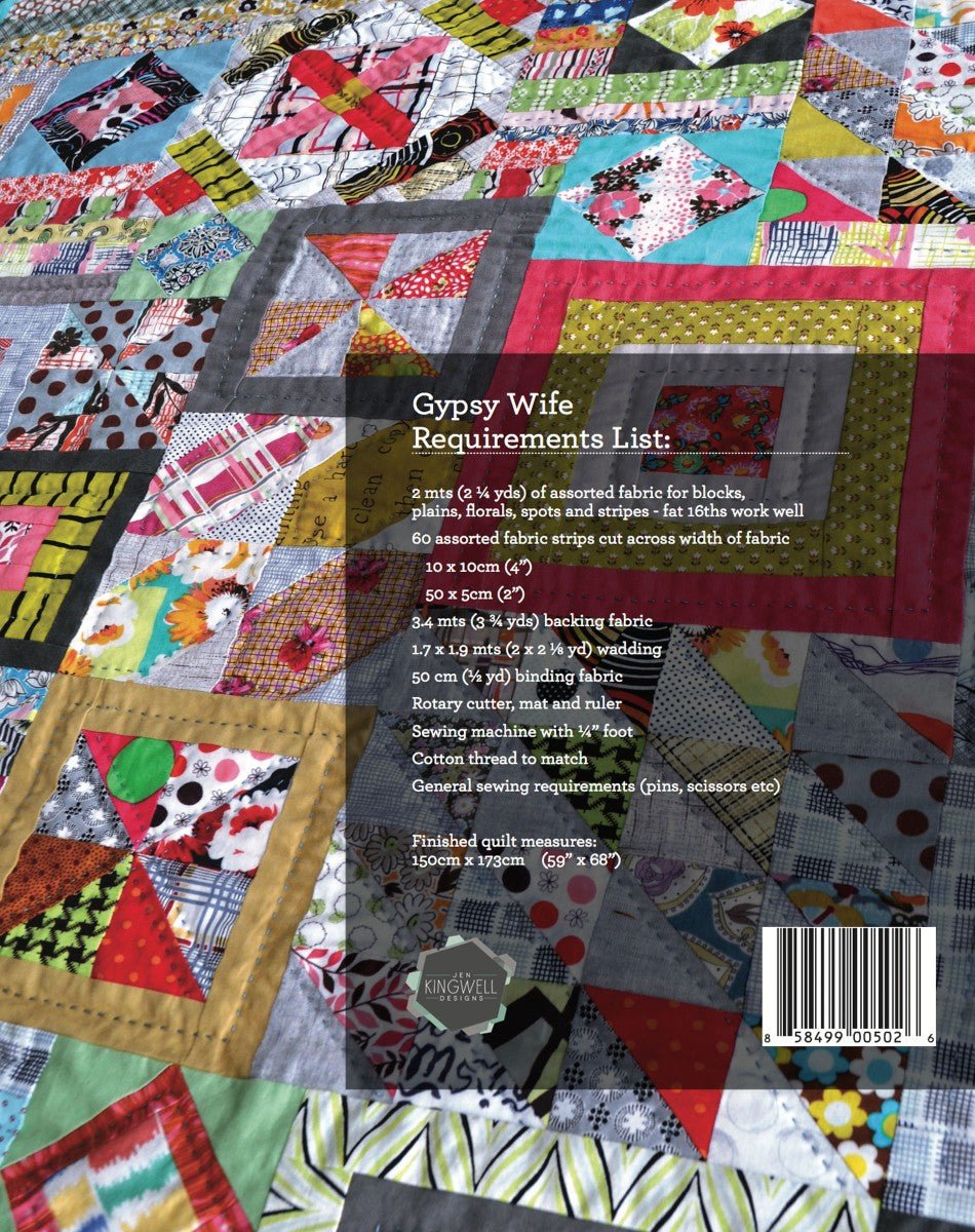 Wanderer's Wife Quilt Booklet - QuiltingJoyPDX