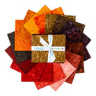 Warm Glow Hand-Dyes Batik Fat Quarter Bundle | Riley Blake Designs | 16 Pieces - QuiltingJoyPDX