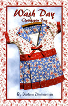 Wash Day Clothespin Bag Sewing Pattern by Darlene Zimmerman — Needlings - QuiltingJoyPDX