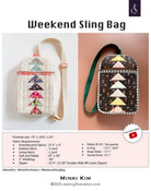 Weekend Sling Bag Pattern by Minki Kim - QuiltingJoyPDX