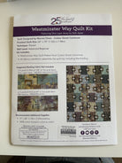 Westminster Way Quilt Kit - QuiltingJoyPDX