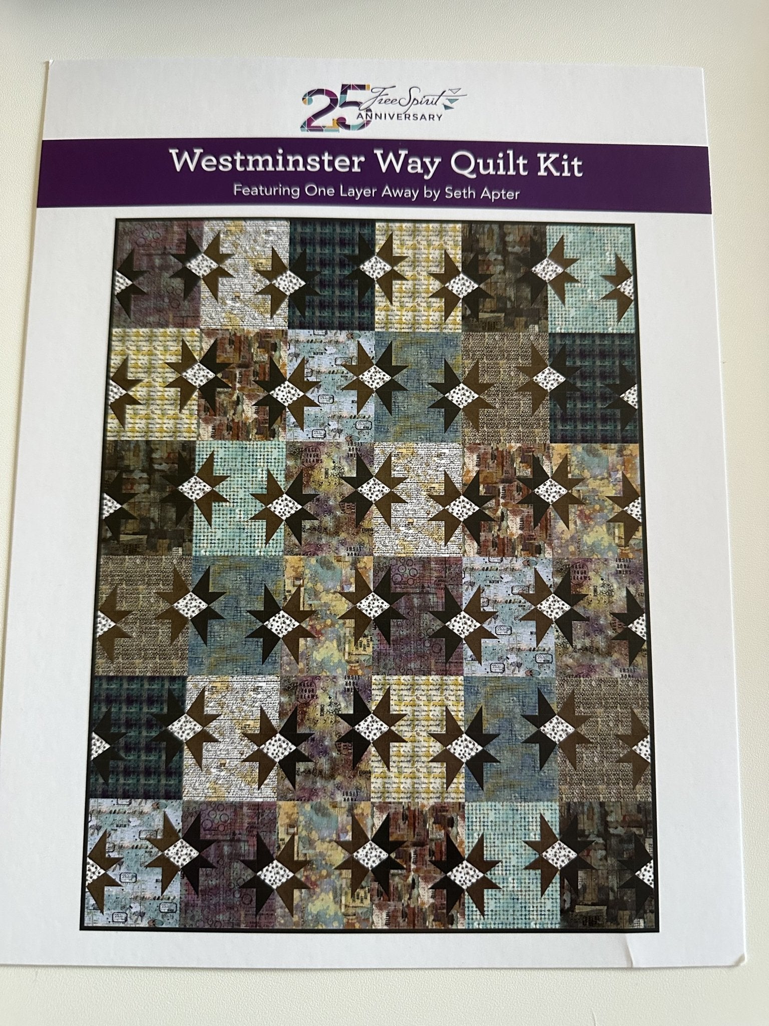 Westminster Way Quilt Kit - QuiltingJoyPDX