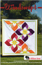 WindSwept Quilt Pattern: Modern Floral Design (Pattern Only) - QuiltingJoyPDX