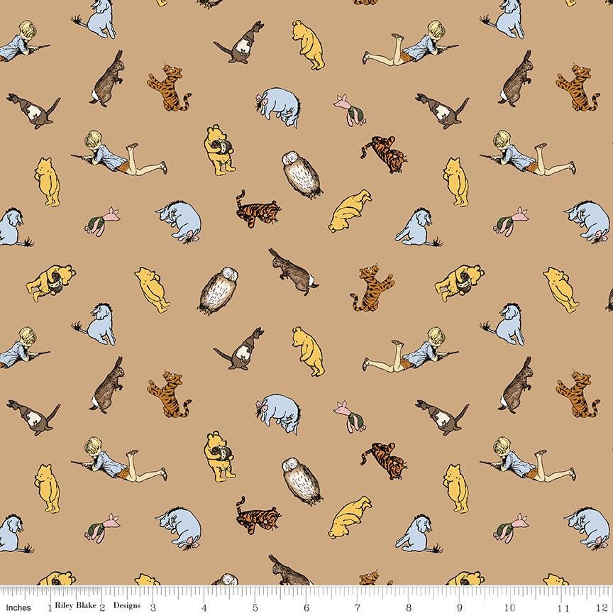 Winnie the Pooh Layer Cake - 42-10" square pieces from Riley Blake - QuiltingJoyPDX