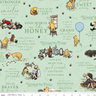 Winnie the Pooh Layer Cake - 42-10" square pieces from Riley Blake - QuiltingJoyPDX
