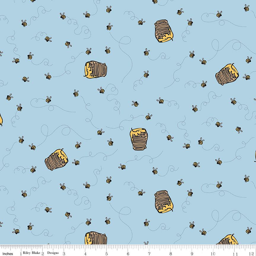Winnie the Pooh Layer Cake - 42-10" square pieces from Riley Blake - QuiltingJoyPDX