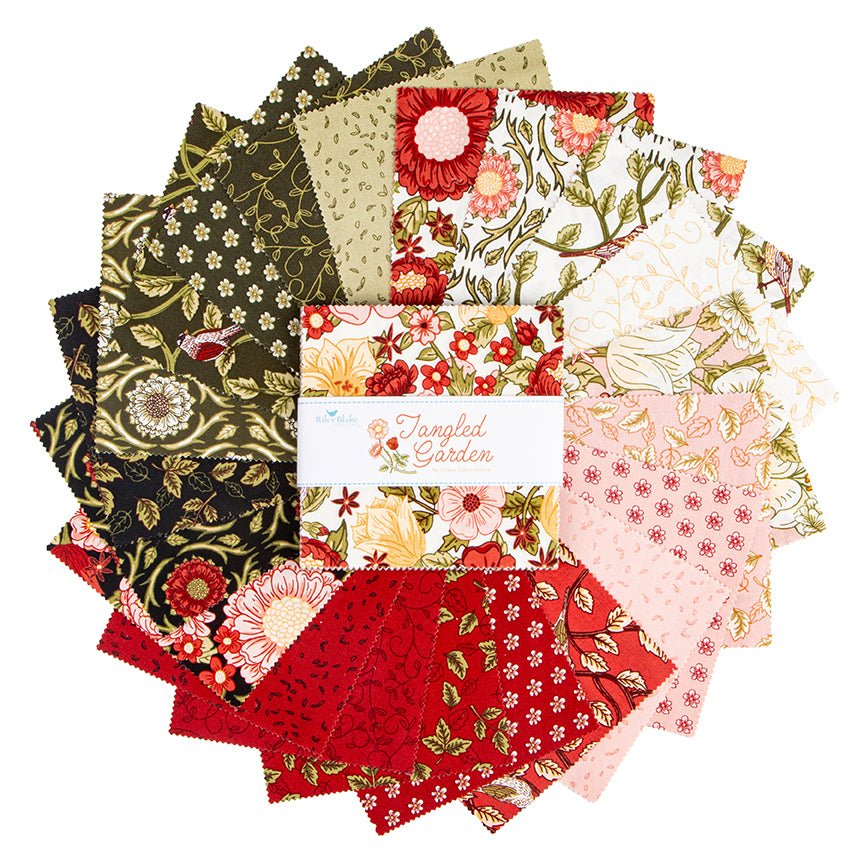 Woodshire Quilt Kit – Tangled Garden by Riley Blake Designs | 59x64 - QuiltingJoyPDX