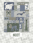 Woof Dog Quilt Pattern by meags & me. Finished size approximately 51" x 60" - QuiltingJoyPDX